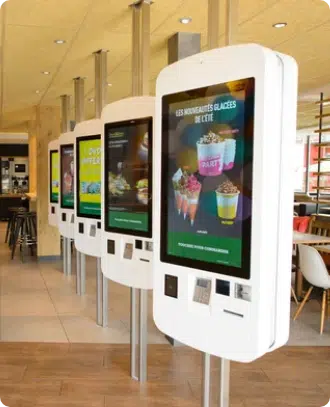 Self-Service Ordering Kiosk - Simplified Technology - Digital Signages