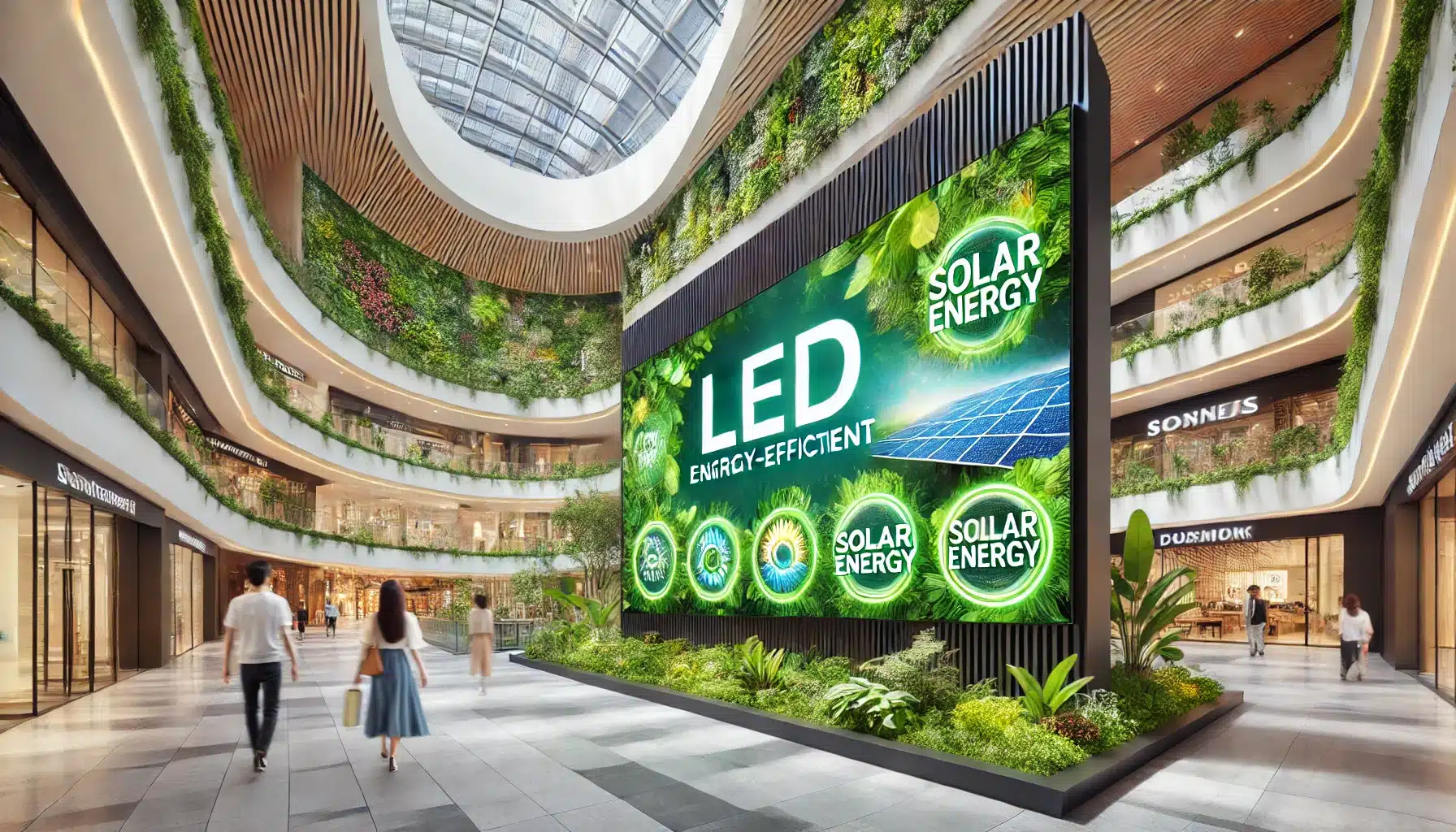 Energy-Efficient LED Digital Signage Walls for Eco-Friendly Branding